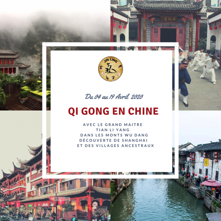 Voyage d’études aux sources du Qi Gong en Chine du 04 au 19 Avril 2020