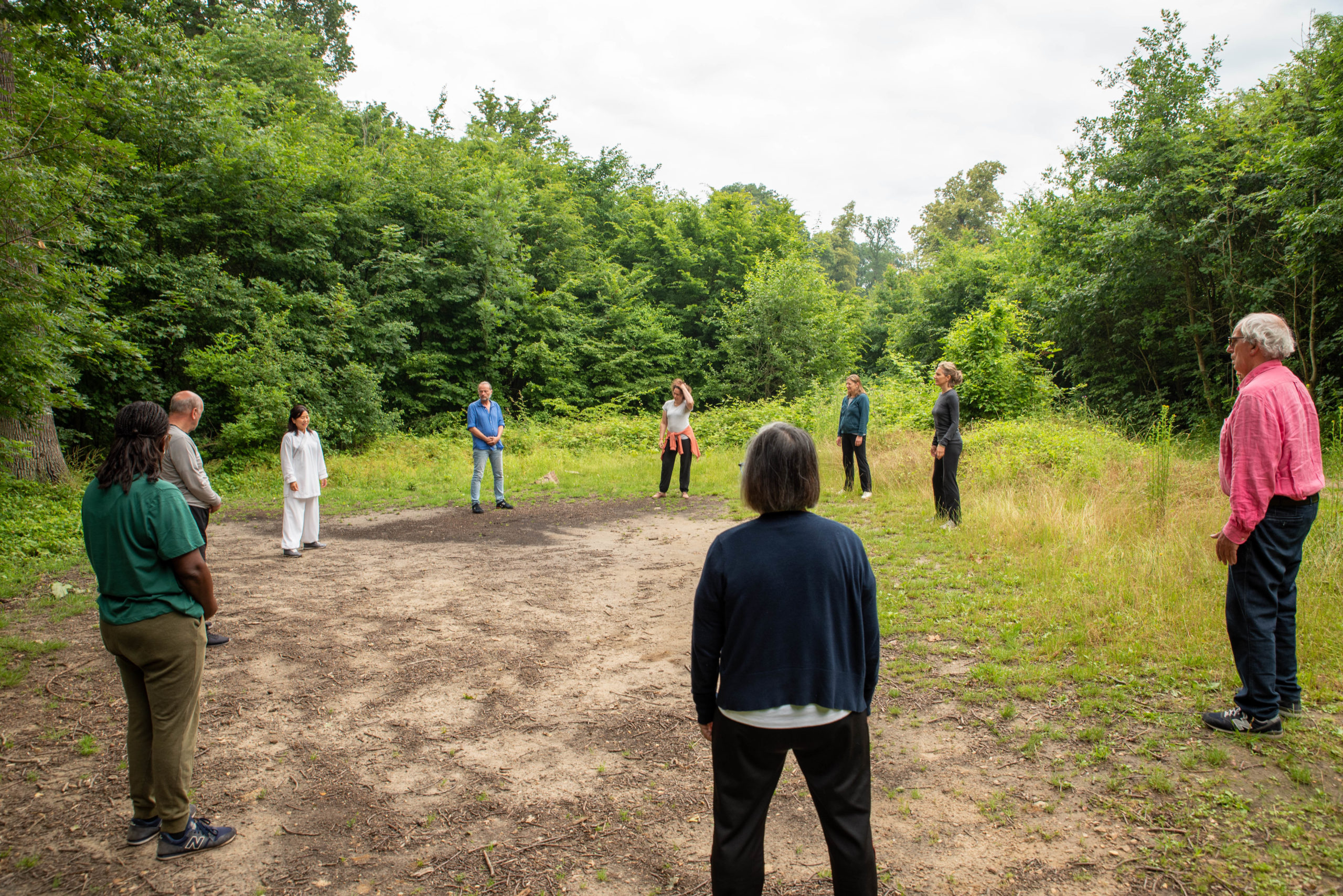 Cours de Qi Gong à la forêt de St Germain